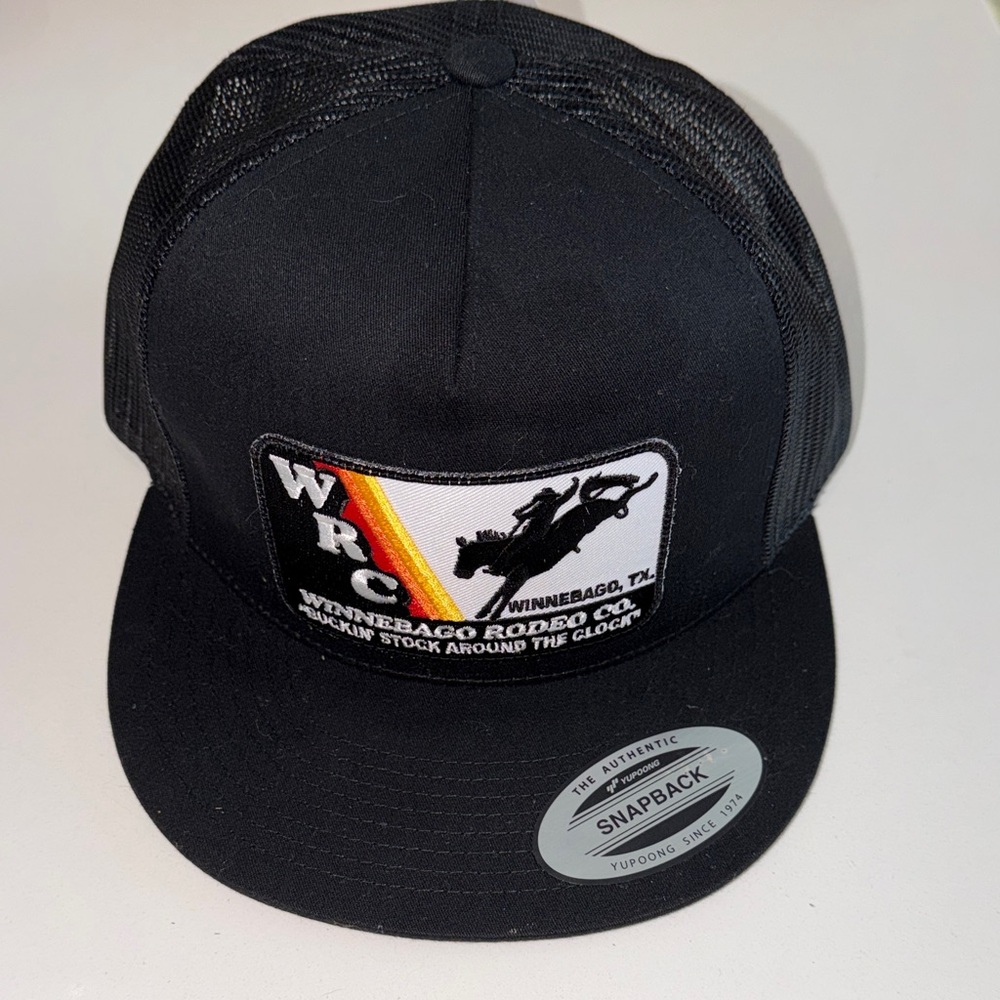 WRC Black Snapback Hat